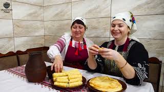 WE ARE PREPARING AN ANCIENT RECIPE OF FISHNIK WITH POPPY AND APPLES! LIFE IN THE VILLAGE