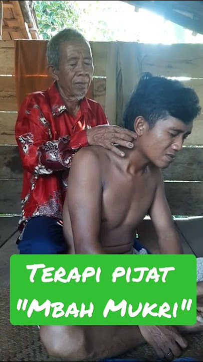 Terapi Pijat Mbah mukri