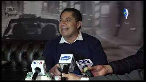 Conferencia de prensa de Amilcar Hernandez