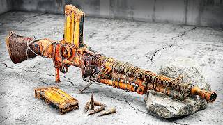 Found in the Mud! DESTROYED ZB-30 Light Machine Gun Restoration