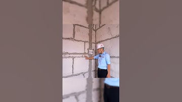 LƯ.U Ý đi đường điện nước trên BÊ TÔNG KHÍ tránh NỨT TƯỜNG