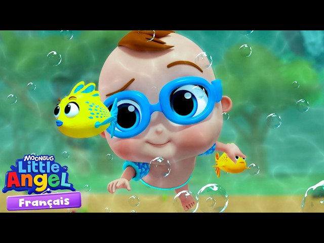 Baignade au lac | Épisode Complet | Comptines avec Bébé Louis | Little Angel Français