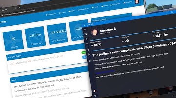 The FREE VirtualFlight.Online Airline and ACARS now works with Flight Simulator 2024!