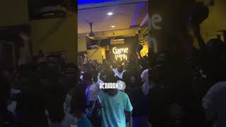 Fans reaction to darling Jesus by SON MUSIC after Vinicius   scored the second goal