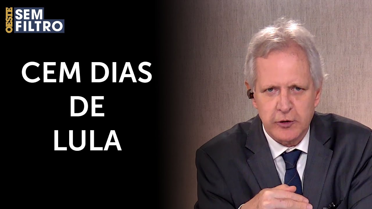 Augusto Nunes: “Governo calcula avanço do atraso” | #osf