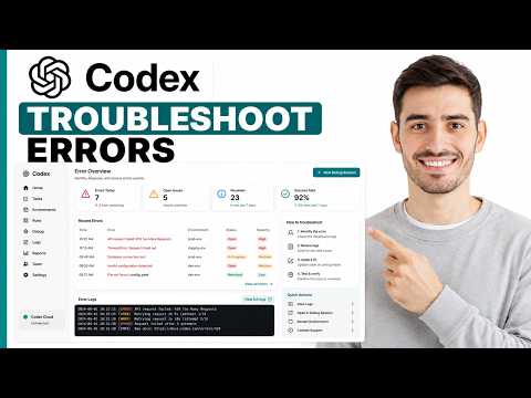 How To Troubleshoot Codex Errors Using ChatGPT (Full Guide)