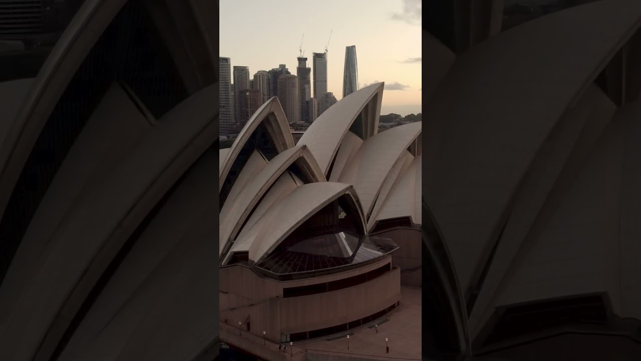 Sydney Australia Opera House drone