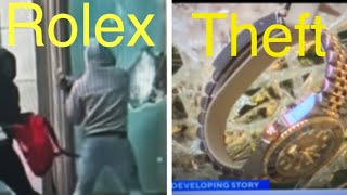 SMASH & GRAB ROLEX ON MAGNIFICENT MILE CHICAGO! ⏰⌚️  L👀kS FAKE! 