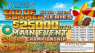 Flight A of the EOSS-NLH MAIN EVENT!