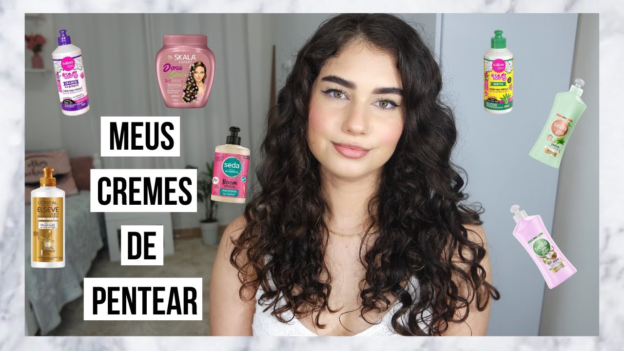 Meus CREMES de PENTEAR: os MELHORES e os PIORES! *cabelo ondulado* | Ana Moraes