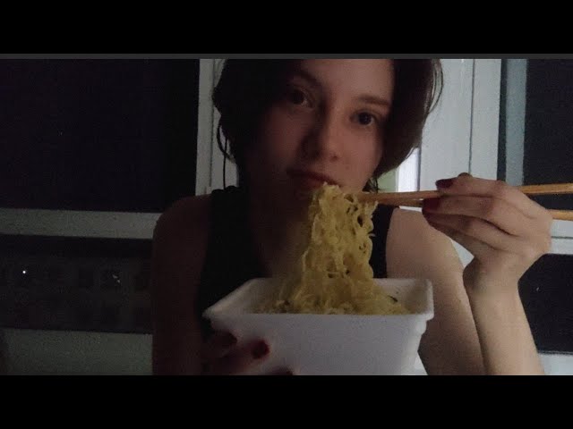 ASMR mukbang (lo-fi)