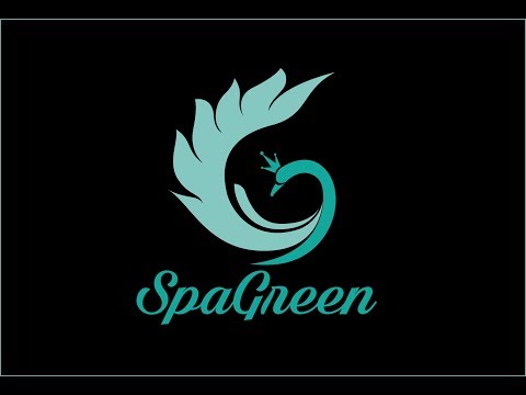 Thiết kế logo Spa, Dạy thiết kế logo, logo chữ G cách điệu, tập 1