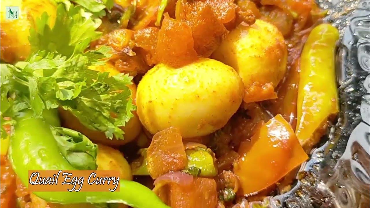 Quail Egg Curry Quail egg curry recipe YouTube