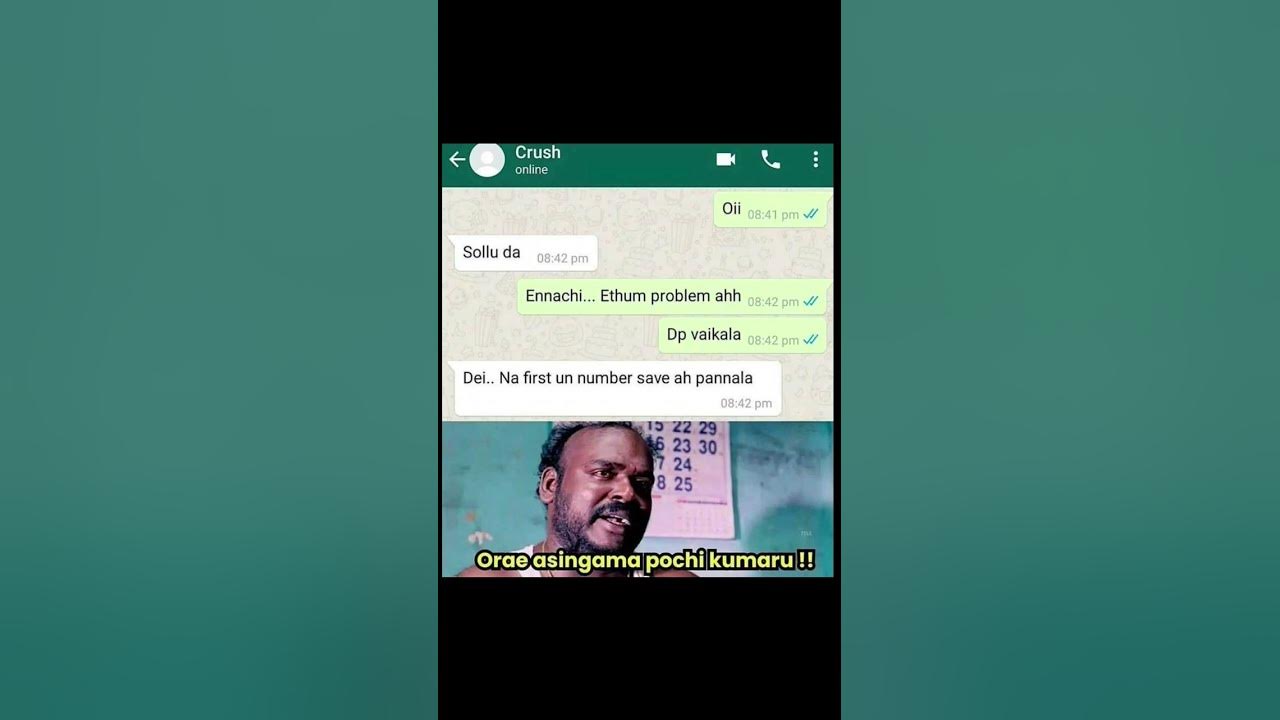Crush comedy whatsapp status tamil 😅😂 tamil trendingshorts comedy 