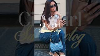 CITY GIRL SUMMER: nyc, a spritz and my @coach Teri bag 🚕❤️ #CoachPartner #CoachNY