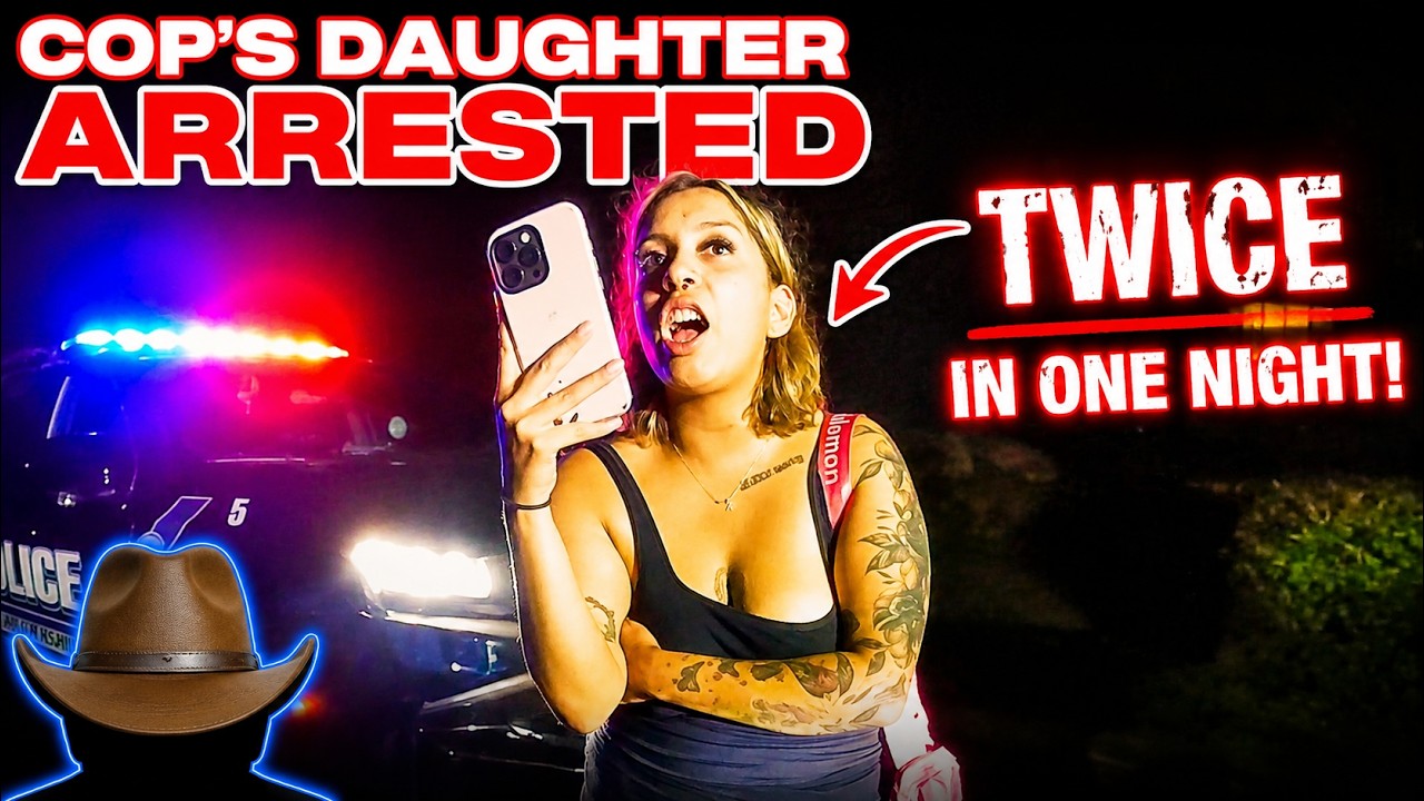 Cops Daughter Gets Arrested Twice in One Night - YouTube