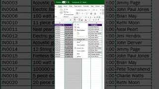 Shifting column in excel.#excel #exceltips #exceltutorial #spreadsheet #computerknowledge