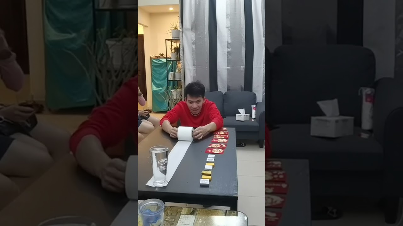 😍🙀Tissue roll game challenger 5👌💕