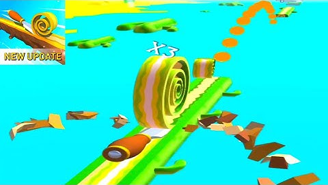 Spiral Roll (Level-All levels) Gameplay Androids-iOS New Update Gaming