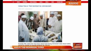 Harun Taib meninggal dunia