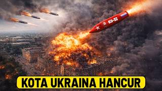 SENJATA CANGGIH AS HANCUR DI UKRAINA! Rusia Gunakan Rudal Pemusnah Menyerang Kota Kyiv