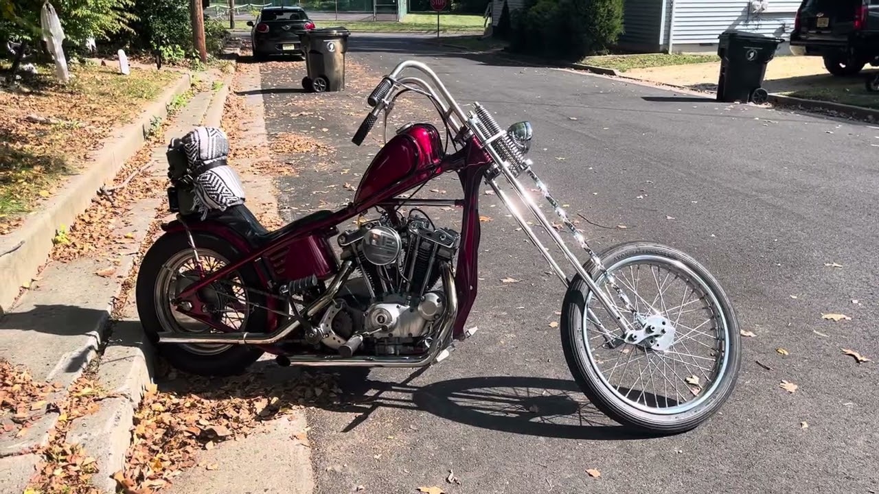 1973 Harley Davidson Ironhead Chopper