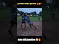 Kabaddi turn skill practice 🔥😱. #short #kabaddi #alone #practice
