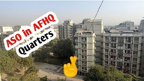 ASO in AFHQ Govt Quarters | Type 3 Quarters | Govt Accommodation | Technical Vlogger