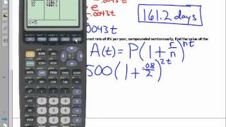 Precalculus Unit 4 Notes Exponential and Logarithmic Word Problems.wmv