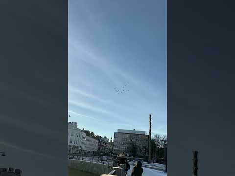 JAS 39 GRIPEN Julgransflygning 2024