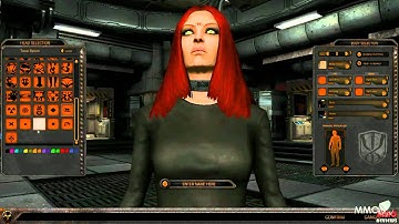 Fallen Earth female character creation - MMO HD TV (1080p)