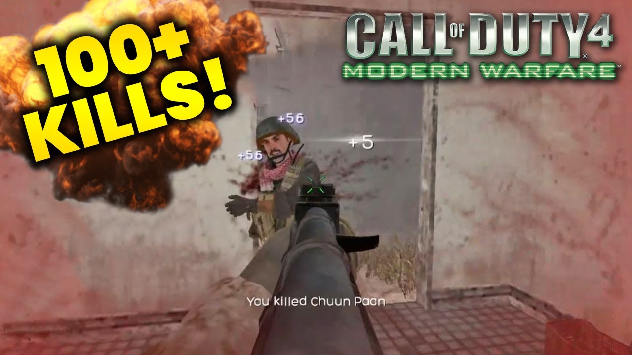 100+ Kills COD4 Multiplayer |  COD4 in 2021 |  COD4 TDM