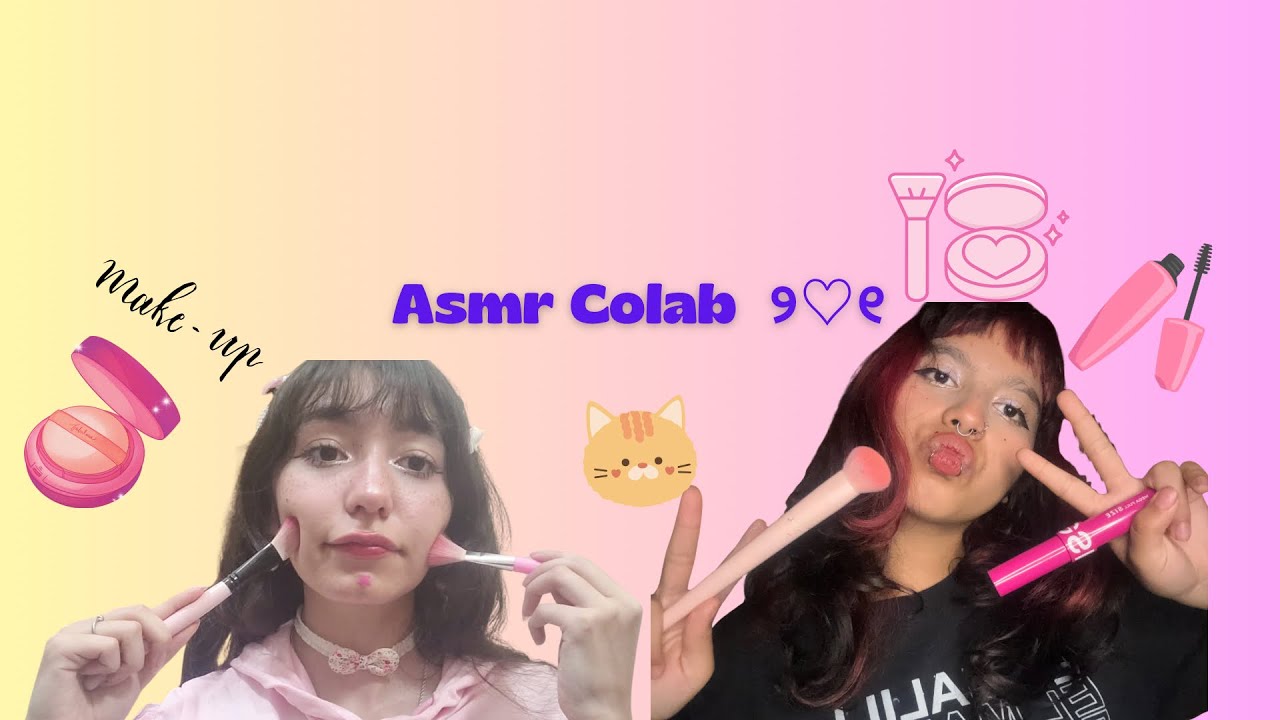 ୨ৎ ASMR ୨ৎ Te maquillamos ​@ValeRosita-bp7fy y yo (Colaboración) ૮ ․ ․ ྀིა