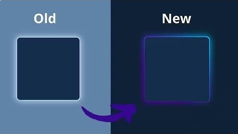 Modern CSS Border & Box Shadow Gradient Effect | Old vs New Design.