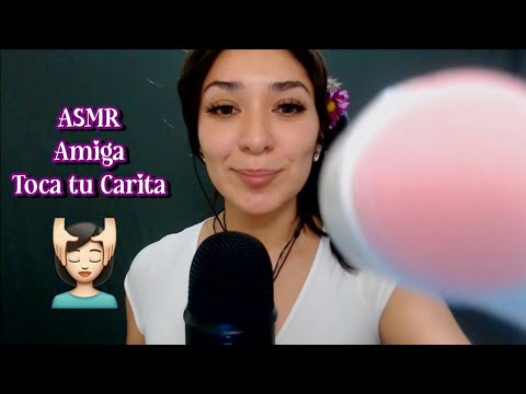ASMR  Español TU AMIGA CUIDA TU CARITA MASCARILLA FACIAL / Solft Spoken  Whisper