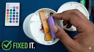 Completely Dead Led Lamp? I Fixed It All