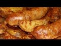 КАРТОФЕЛЬ ЗАПЕЧЕННЫЙ В ДУХОВКЕ С КОЛБАСКАМИ