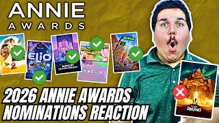 2026 Annie Awards Nominations Reaction