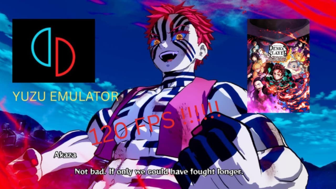 สอนลง MOD 120 FPS Yuzu emulator demon slayer chronicles