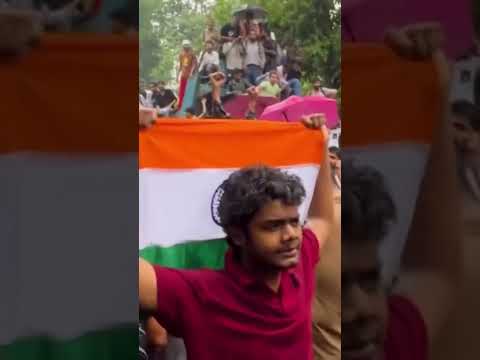 jantar mantar Lathi charge #jantarmantar