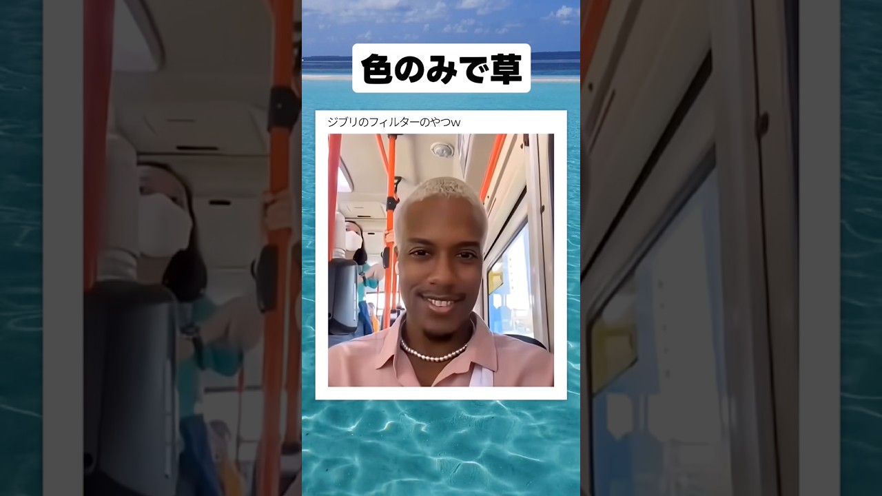 ポンコツなジブリフィルターw #shorts #おすすめ #おもしろ#面白い #海外 #tiktokvideo #ジブリ #フィルター