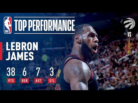 LeBron James' Dominant Performance & Buzzer Beater vs Toronto