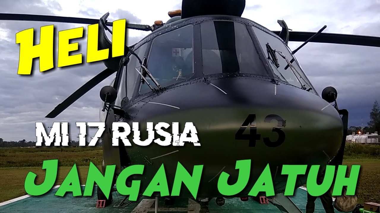 Begini Persiapan Helicopter Mi17 sebelum Terbang ke daerah rawan - YouTube