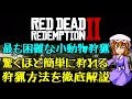 【RDR2】最良の毛皮入手のための狩猟解説 小動物編【ゆっくり実況】