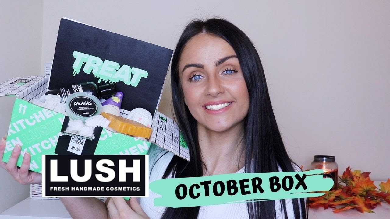LUSH KITCHEN SUBSCRIPTION BOX - OCTOBER 2020 *HALLOWEEN THEME*