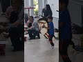 We hebben weer lekker geoefend. kom je volgend weekend 27 of 28 september kijken?wayang kulit