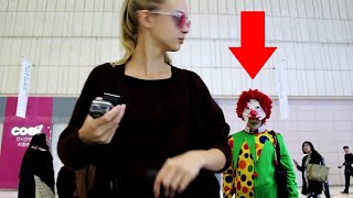 Clown Follows Twitch Streamer **SCARY** Wealth