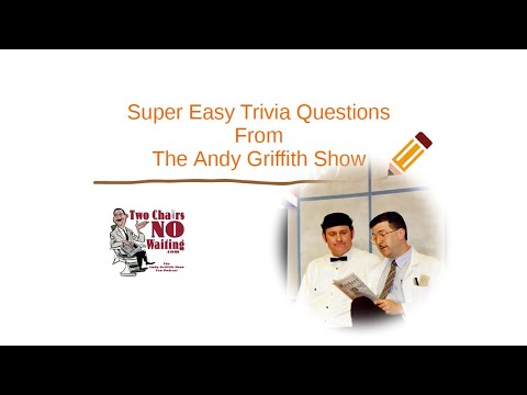 TCNW 578: Super Easy Mayberry Trivia