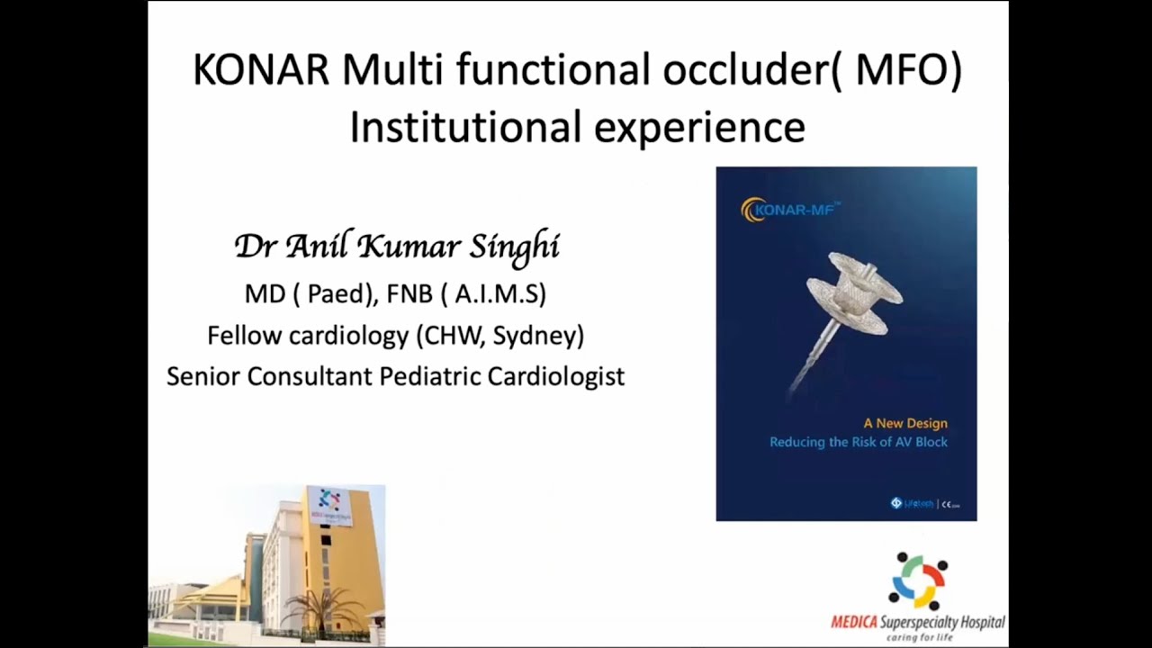 Non Surgical closure of Ventricular septal defect : Talk by Dr Anil Singhi