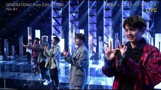 GENERATIONS from EXILE TRIBE「You & I」ベストアーティスト2020　Best Artist 2020　2020.11.25
